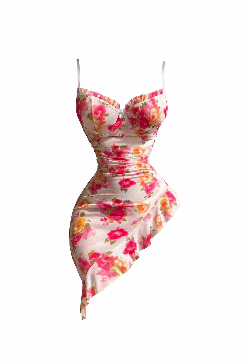 لباس خواب فنردار گلدار